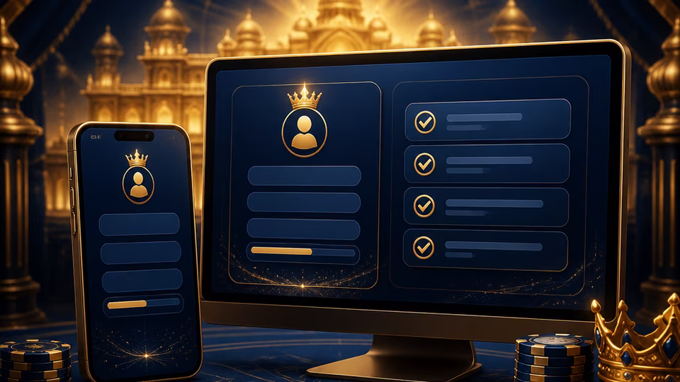 Lucky Emperor account registration preparation scene